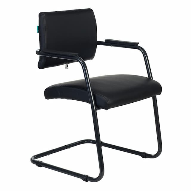 Кресло Бюрократ CH-271N-V черный Leather Black эко.кожа полозья металл черный