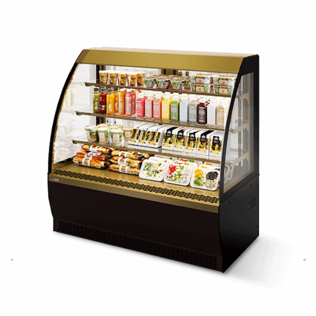 Витрина кондитерская Chilz Vete OFT 90 ВК207 (шоколад/золотой глянец)