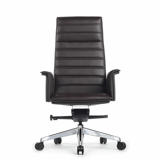 Кресло RV DESIGN Rubens A1819-2 Тёмно-коричневый (3072) натуральная кожа