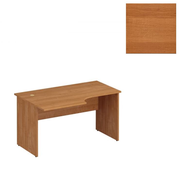 Стол эргономичный компактный левый Юнитекс Формула (140x90x75) ФР 116 ОЕ ольха европейская