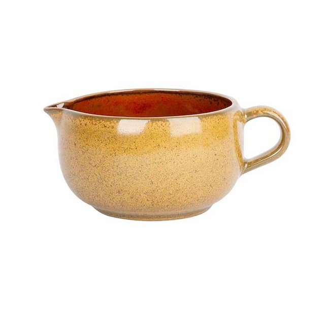 Соусник с ручкой 160 мл, d 9 см h 5 см CosyTrendy Elements Mustard 5698026