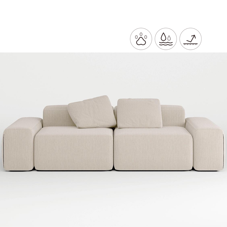 Диван Мастерфабрик Рохо Kenya beige ткань велюр