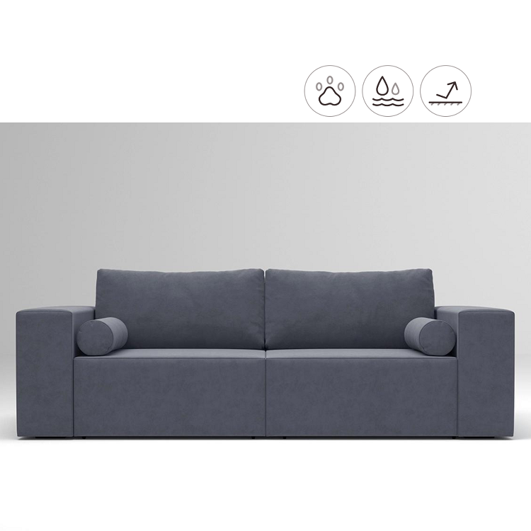 Диван Мастерфабрик Линдайв Saga grey ткань рогожка