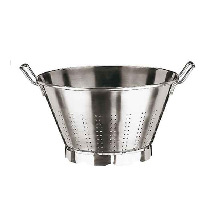 Дуршлаг конический d40см h20см, 17л, на подставке, нерж.сталь Paderno 11927-40