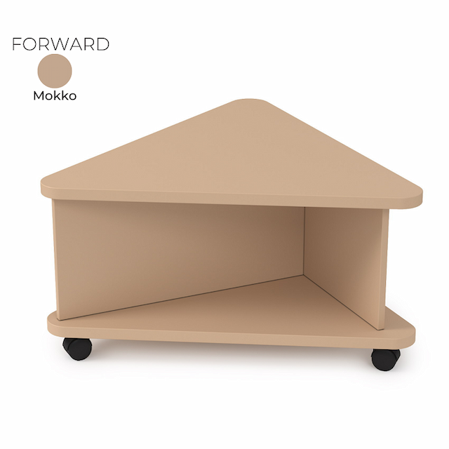 Стол журнальный треугольный Алсав 21FORWARD.001 Mokko