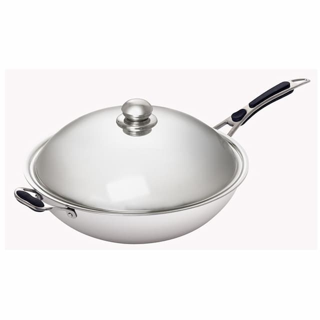 Сковорода "Wok" STARFOOD d 36 см+Крышка для сковороды "Wok"