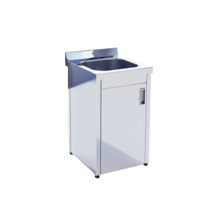 Стол закрытый с ванной Cryspi СВП Ш Р 1700x600