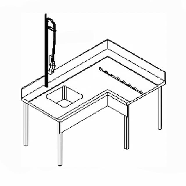 Стол для посудомоечной машины Fagor MCFD-1000 I