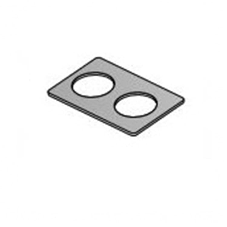 Вставка двойная круглая Bertos PG2T700