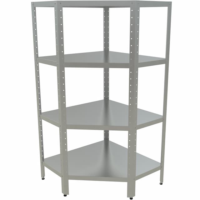 Стеллаж кухонный угловой КОБОР СКУ-6/3-70/100