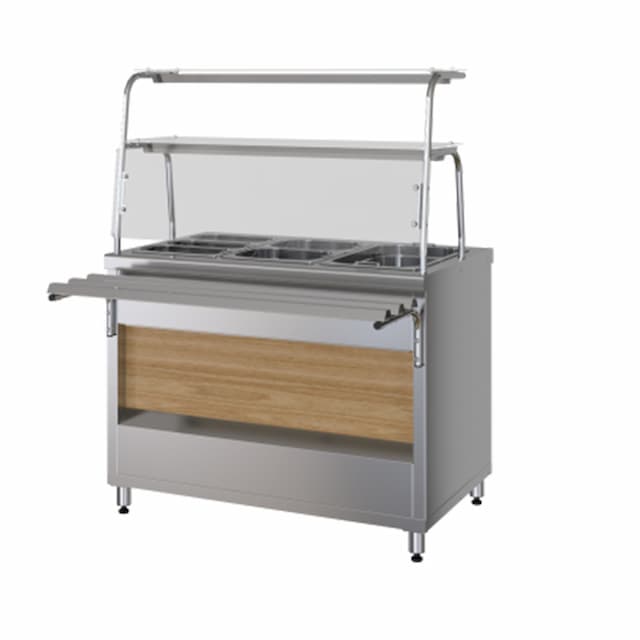 Прилавок-мармит вторых блюд МХМ ПМВЭ15