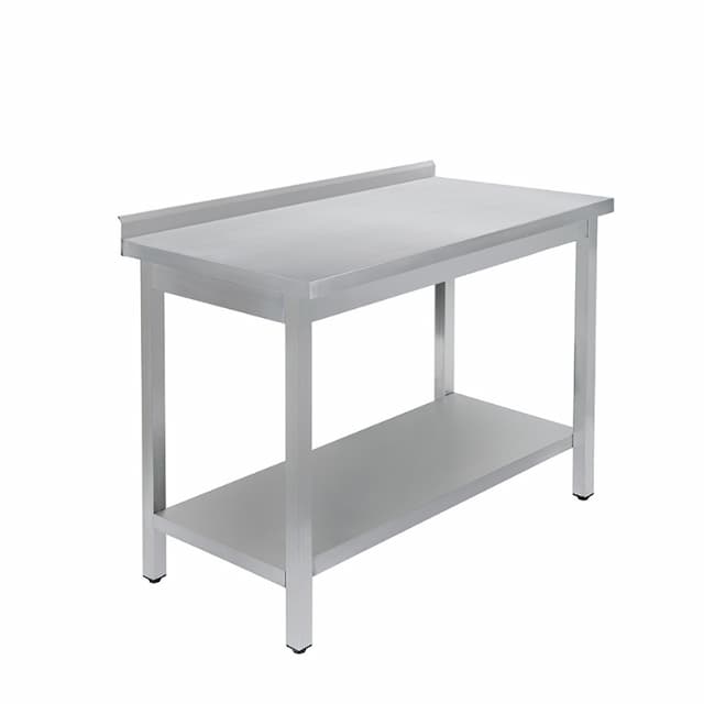Стол универсальный Luxstahl СПУ-16/6 со сплошной полкой нерж