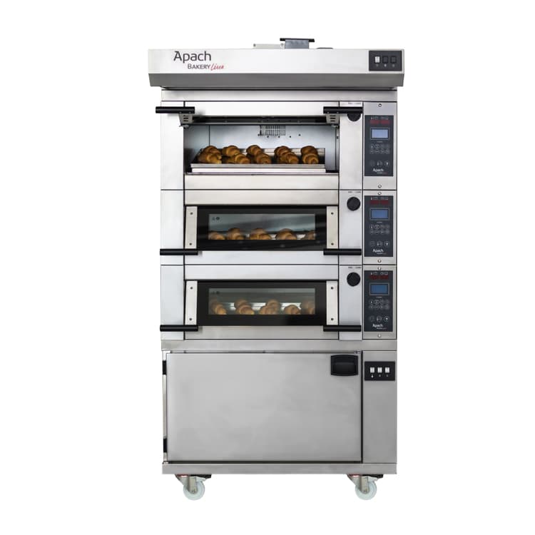 Печь подовая с расстойкой APACH BAKERY LINE E2K6PHSE DP