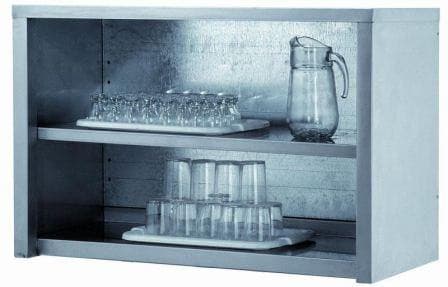 Полка настенная полуоткрытая без дверок ППК-600
