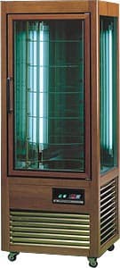 Шкаф кондитерский Tecfrigo Barocca 500R Ciocco темный орех