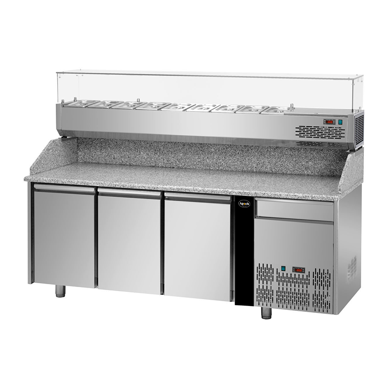 Стол для пиццы Apach APZ02+VR4 160 VD